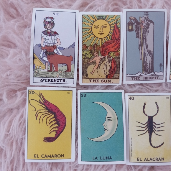 😵Traditional + Tarot card sticker pack of 10! So fun! Great stocking stuffer - Picture 4 of 6